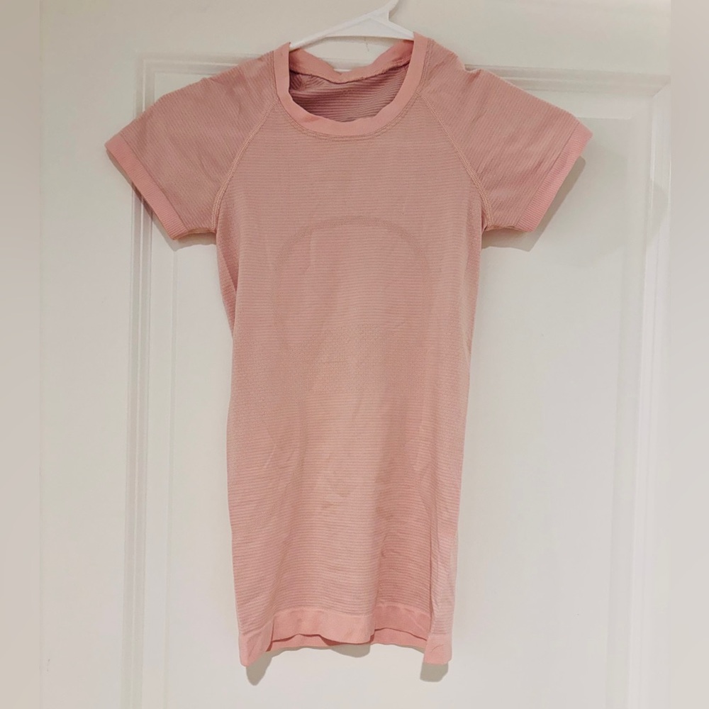 lululemon athletica Pink Swiftly Tech Short Sleeve Tee